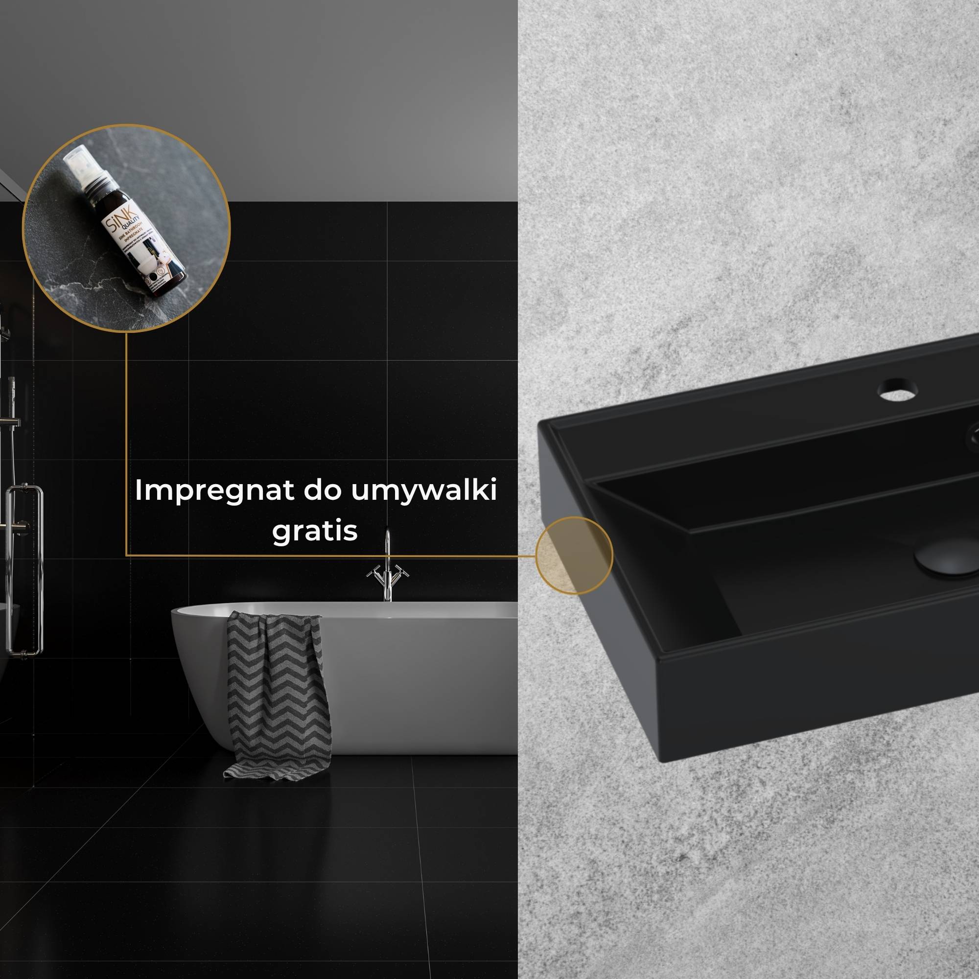 Umywalka NADIA 60 - impregnat w gratisie